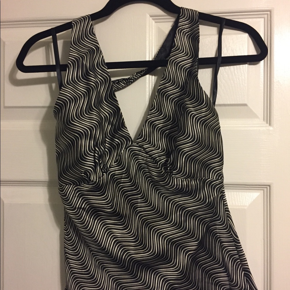 Laundry Black Halter Top